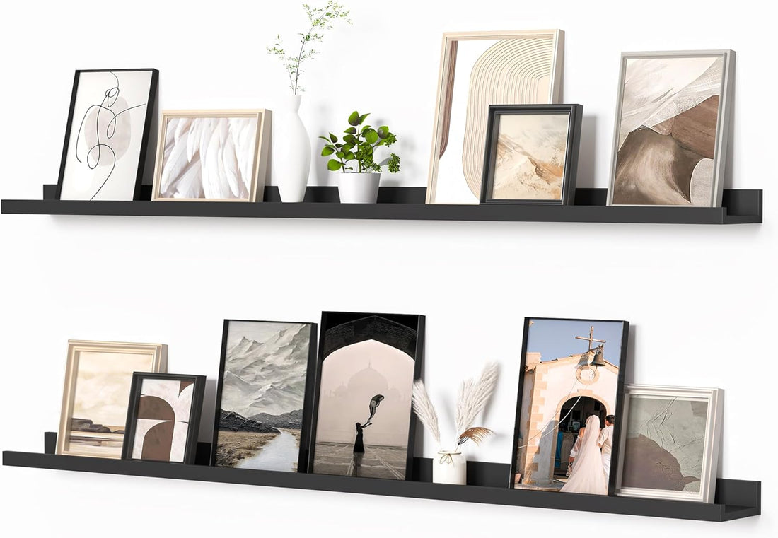 How to Decorate Floating Shelves Like a Designer