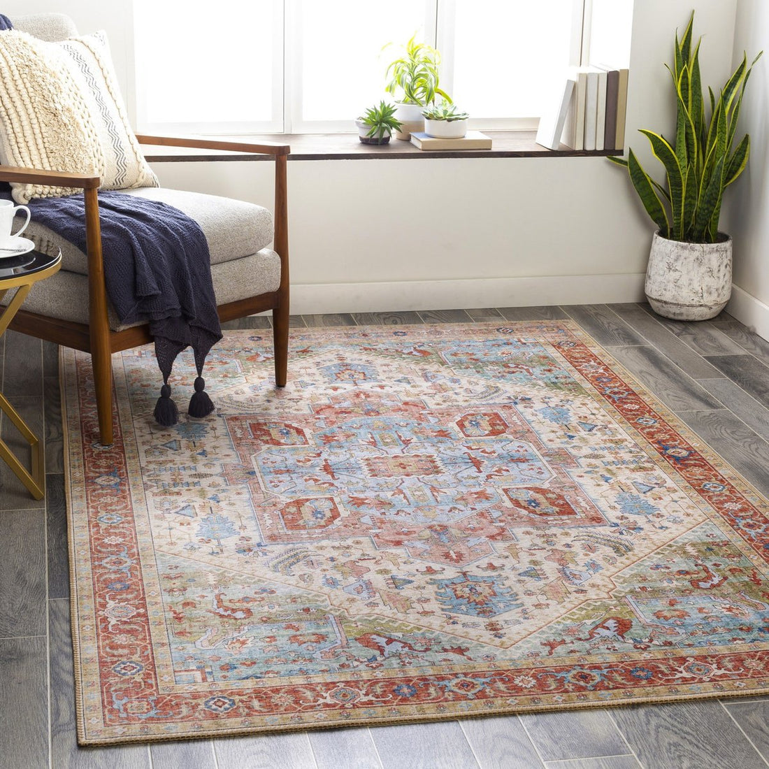 Mixing Boho Rugs with Minimal Interiors
