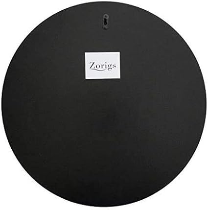 Mosaic Mirror, Wall Art Décor – Handcrafted Decorative Wall Mirror, Light and Navy Blue, Brown, Gray, and Black Round Mosaic