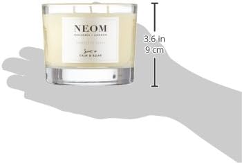 NEOM- Complete Bliss Scented Candle, 3 Wick | Blush Rose, Lime & Black Pepper | Essential Oil Aromatherapy Candle | Scent to De-Stress