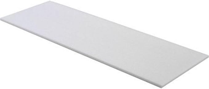 MoonRest® Custom Cut - Upholstery Foam Cushion Fill for Couch, Chair, Sofa, Bench, Bed, Decorative Throw Pillow, Stuffing, Hospital and Gymnastics Mattress