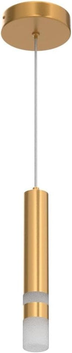 Modern Pendant Light Kitchen Fixture Dimmable LED Gold Mini Pendant Lighting fo Kitchen Island Bedroom Bedside Table Small Pendant Lights (3-Pack)