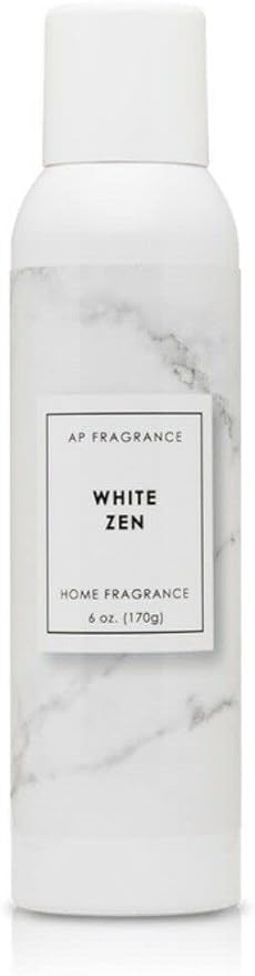 Room Fragrance Air Freshener Spray Concentrated Bathroom, Kitchen, Car, or Office Deodorizer, U.S.- Made by AP Fragrance (White Zen)