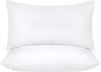 14 x 22 Throw Pillow Inserts (Pack of 2, White), Indoor Decorative Pillows Lightweight Soft Fillers, Bed and Couch Pillows, Rectangular Throw Pillow Inserts, Lumbar Support Pillow Insert