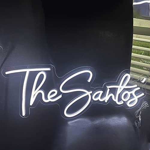 Custom LED Neon Signs for Bedroom Wall Decor Personalized Neon Signs for Wedding Birthday Party or Bar Logo(Extra Large Size: 50"-60")