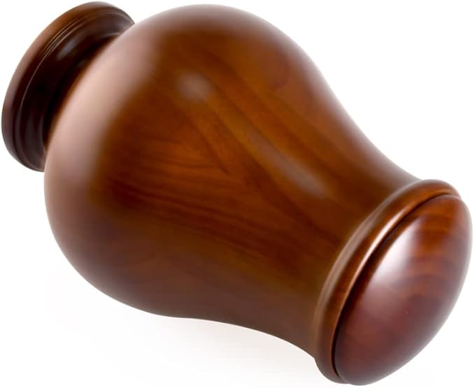 Elegant Wood Vase Urns for Human Ashes Adult Male/Female,for Adults up to 200lbs,Cremation urn for Funeral