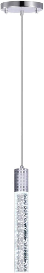 3 Lights Independent Kitchen Island Dining Room Light Pendant Light Fixtures Bubble Crystal Chandeliers Modern Kitchen Island Lighting Chandeliers Fixtures LED Lampara, 6000K LED Bulbs Included