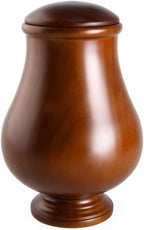 Elegant Wood Vase Urns for Human Ashes Adult Male/Female,for Adults up to 200lbs,Cremation urn for Funeral