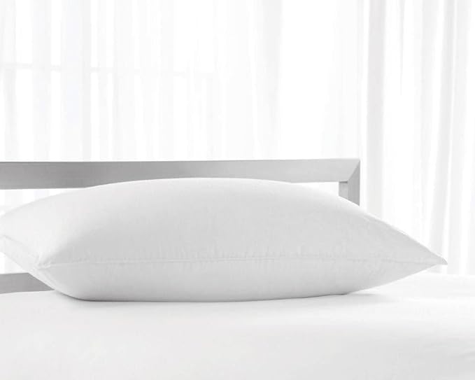 MoonRest® 20x30 Inch Down Alternative Bed Sleeping Pillows - Hotel Quality%100 Cotton Cover Comfort and Support - Hypoallergenic - Queen - 20x30 Inch