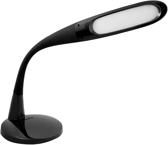 Stella Two Task Lamp, Adjustable Desk Lamp, Dimmable LED Light with Custom Color Temperature for Desk, Home Office, Bedroom, or Living Room, Modern Design for Work, Study, and Reading Needs (12W)