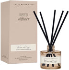 Sweet Water Decor Warm and Cozy Reed Diffuser Set - Orange, Cinnamon, Clove, and Pine Fall and Winter Scented Diffuser - Sandstone Diffusers for Home, Long Lasting Fragrance, Made in The USA