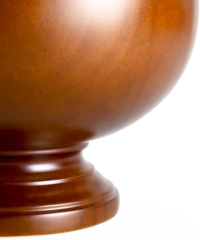 Elegant Wood Vase Urns for Human Ashes Adult Male/Female,for Adults up to 200lbs,Cremation urn for Funeral