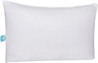 East Coast Bedding Standard Pillow Cozy Dream Firm Pillow, Medium Support Hotel Pillow, Standard Size 20x26 Inch Goose Feather Down Pillows, Pack of 1