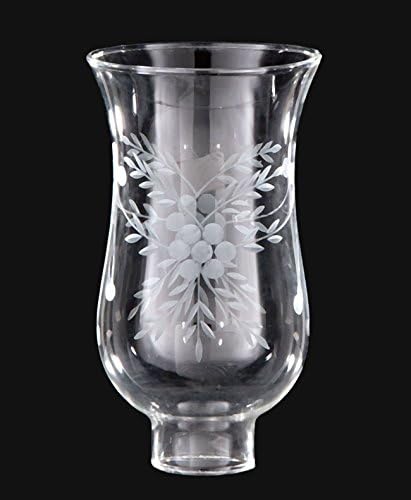 B&P Lamp Small 1 5/8 Inch by 6 1/2 Inch Cut Flower Hurricane Shade