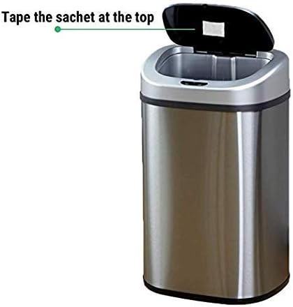 Green Piece® 24 Pack Overstuffed All-Natural Diaper Pail Deodorizer | Activated Charcoal Air Purifier Compatible with Diaper Pails, Shoe Closets, Trash Cans, Pets - Made in The USA by Green Piece