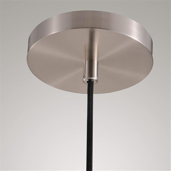 Raindrop Pendant Lights Set of Two, Nickel Pendant Lights Kitchen Island, Indoor Pendant Lighting, Pendant Light Fixtures, Pendant Light for Kitchen Island Bedroom Bathroom