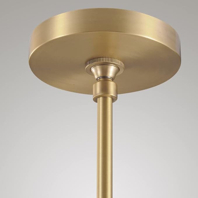 Modern Brass Rod Pendant Light Set of 2, Raindrop Pendant Lights Kitchen Island, Gold Pendant Light, Teardrop Interior pendant light in The Kitchen Island Living Room Bedroom Bathroom, Including Bulb