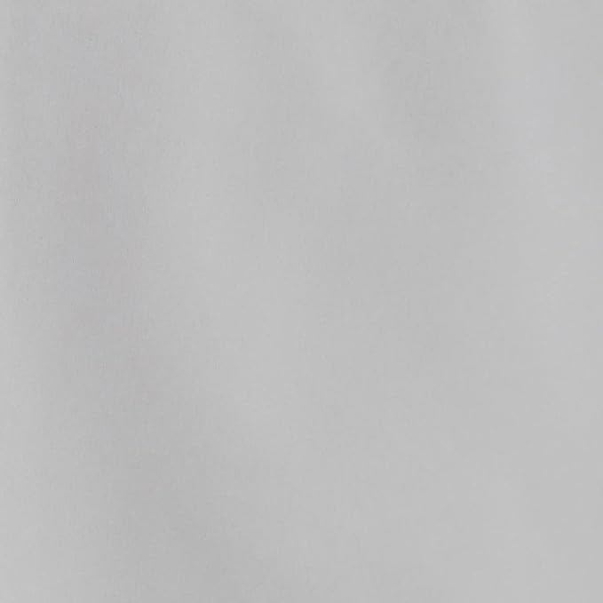 Amazon Basics Lightweight Pleated Bed Skirt, Queen, Light Grey, Solid