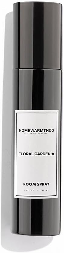 Floral Gardenia Room Spray – 5.07 oz Scented Air Freshener Spray for Home, Office & Linen – Long-Lasting Aromatherapy Mist for Bedding, Pillows & Fabrics – Luxurious Home Fragrance