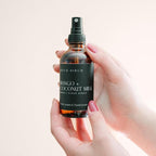 River Birch Mango Coconut Scented Linen and Room Spray | Home Fragrance | 4 oz Glass Amber Bottle | Luxury Signature Scent | Handmade in Texas