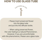 COCODOR Herbarium Reed Diffuser/Black Cherry/6.7oz(200ml)/ Fragrance Scent Essential Oil Stick Diffuser Set for Bedroom Bathroom Home Décor