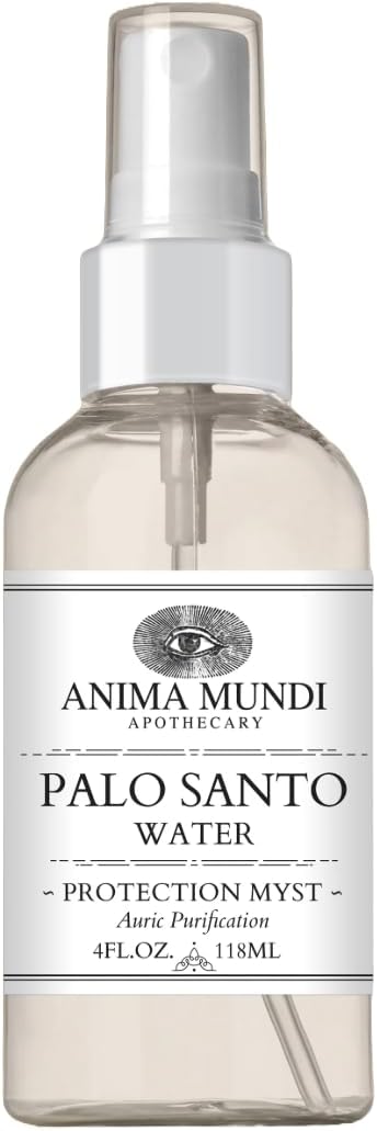 Anima Mundi Apothecary Palo Santo Myst - Natural Room Spray Air Freshener with Palo Santo from Ecuador, Wildcrafted Sustainable Home Fragrance Spray (4oz)