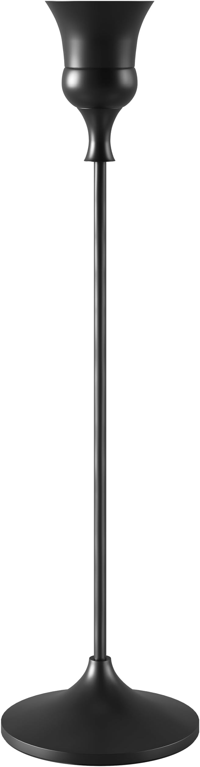 Candlestick Holders Black, 1 Pack Taper Candle Holder for Candlesticks, Candle Sticks Holder Decor for Home Decor