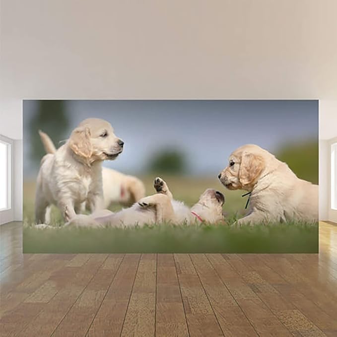 Custom Canvases For Pets Canvas Wall Art Prints With Your Photos With Framed Personalized Dog Cat Portrait Painting Print Framed for Home Decoration, Customized Memorial Gift for Pet Lover Dog Mom