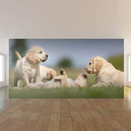 Custom Canvases For Pets Canvas Wall Art Prints With Your Photos With Framed Personalized Dog Cat Portrait Painting Print Framed for Home Decoration, Customized Memorial Gift for Pet Lover Dog Mom