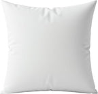 Digital Decor Premium Throw Pillow Inserts Sham - Decorative White Square Form Pillow Inserts - Perfect for Bedroom, Sofa & Couch (1 Pack)