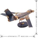 B1- Bomber Collectible Handmade Metal Art Figurine, Desk Accessories, Trophy, Boss Gift, Home Office Décor, Aircraft