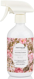 ‌M&SENSE Air & Fabric & Pet Odor Eliminator Spray - 16.9oz Large Size Natural Safe Air Freshener Rose Scented Deodorizer for Home Eliminates Smoke & Musty Smells, Ideal for ‌Dining Room Living Spaces