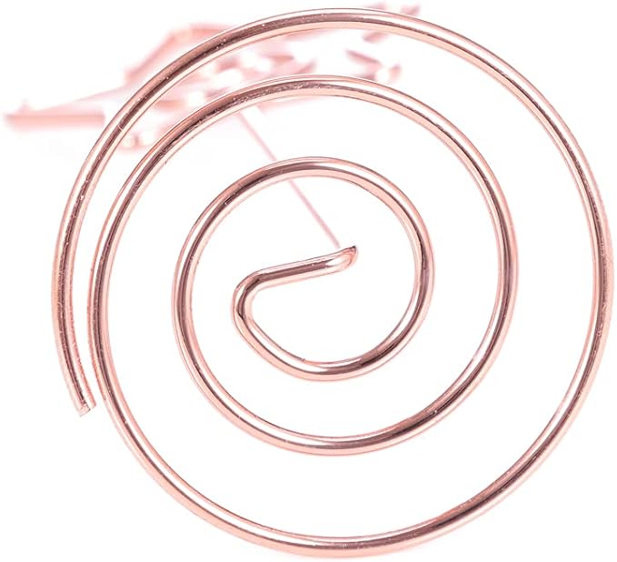 20PCS 3.35 Inch Table Number Stands - Place Card Holders for Wedding Centerpieces, Birthday Party, Photo Picture Frame Display (Star Shaped-Rose Gold)