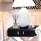 LOVSPA Reed Diffuser Set, Pomelo Grapefruit Scented Oil Diffuser with Sticks, Home Fragrance Accessories for Bathroom Shelf Decor, Aroma Diffusers for Home or Office Desk, USA Made