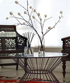 LOVSPA Reed Diffuser Set, French Lavender Scented Oil Diffuser with Sticks, Home Fragrance Accessories for Bathroom Shelf Decor, Aroma Diffusers for Home or Office Desk, USA Made