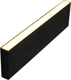 LUMENGY Paver Light Slim 0.5x6 Inch Glare-Free Steel Brick Lighting for Pavers, Walls, Driveway & Pathway Borders 2700K Warm White, Waterproof, Drive-Over Rated - 12V AC/DC