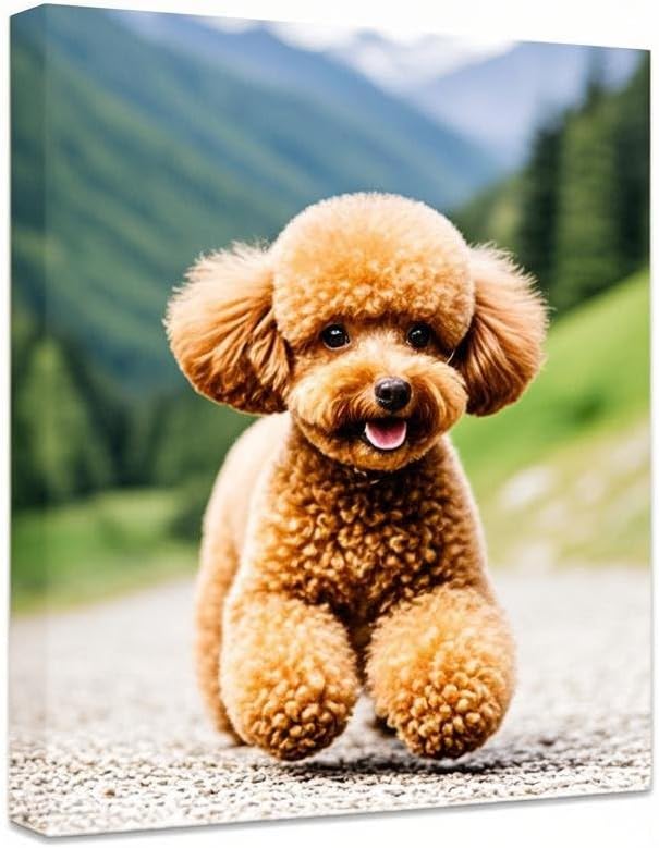 Personalized Photo to Canvas Print - Canvas Prints With Your Photos on Custom Wall Art for Bedroom, Living Room, Wedding Baby Pet Family Picture Framed Wall Art (18" W x 24" H)