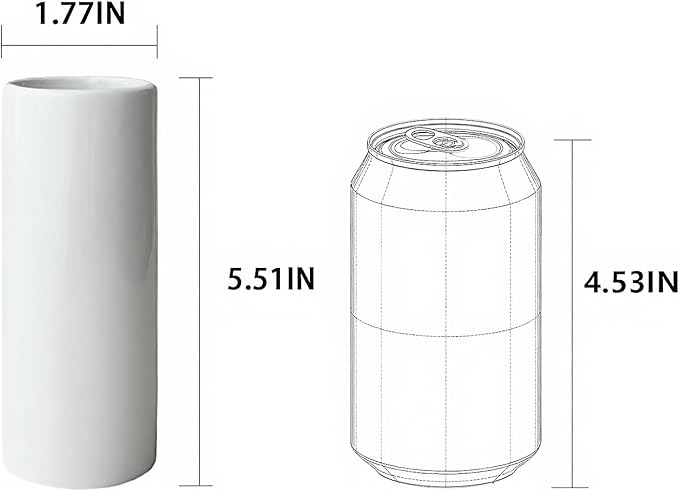 Modern White Ceramic Vase Set of 20 for Living Room Bedroom 5.51'' Minimalist Fresh Small Flower Vases for Bouquet Fake Plant Home Decor Office Fireplace Centerpieces Nordic Style 20 Pack