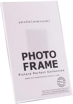 4x6 Clear Acrylic Picture Frame Magnet; Magnetic Acrylic Photo Frames (10)