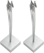 2Pack 8-Branch Tree Style Memo Photo Holder Clip Table Number Holder for Memo Photo Christmas Wedding Card Display