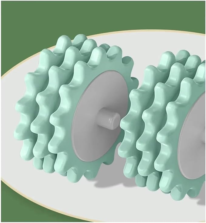 Cellulite Roller for Legs and Arms 2025 New, with Two Removable Handle Design, 360° Anti-Celluliteleg Roller Cellulite Fascia Massage Roller, Deep Tissue Massage Tool for Fat Deposits Reduction Green