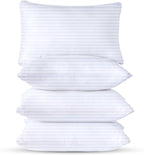 tuphen-Bed Pillows for Sleeping 2 Pack, Cooling Gel Pillows, Ultra Soft Breathable Down Alternative Pillows, Hotel Luxury Collection Pillows for Back, Stomach or Side Sleepers (Standard (Pack of 4))