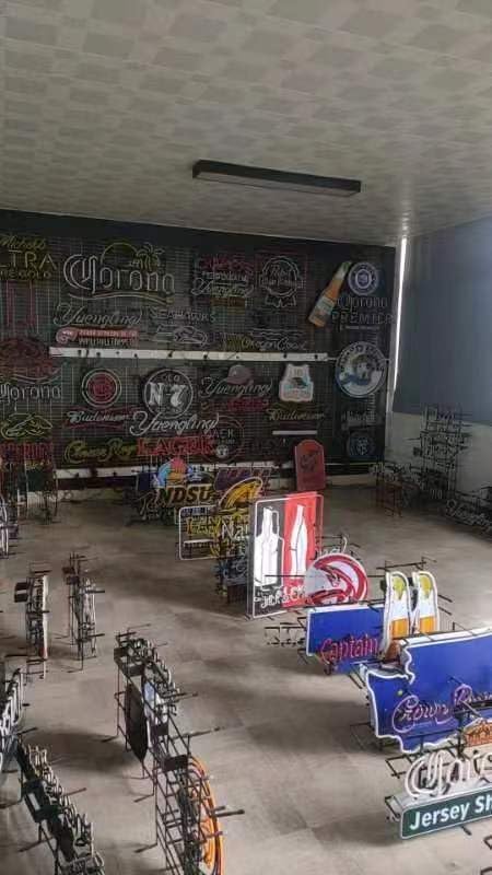 Neon Signs Beer Bar Barinin Leinenkugel's Wisconsin Brew Glass Neon Signs for Pub Cafe Party Man Cave Neon Light Art Wall Lights 24 X 20 Inches