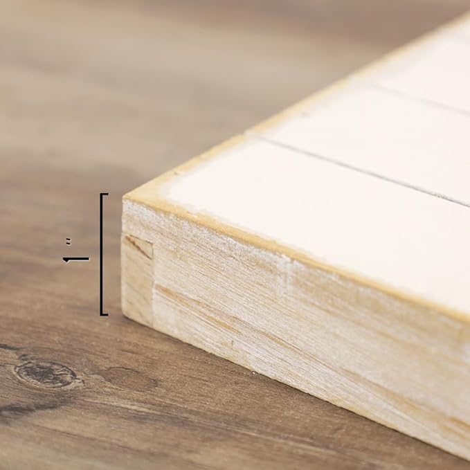 Simply Said, INC Perfect Pallets Petites No Shoes Sign - Lose The Shoes Please - 8 x 8 inch Wood Sign - Kindly Remove Your Shoes Sign - Made in USA - PET18388