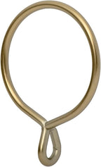 Ivilon Drapery Eyelet Curtain Rings - 2.3" Ring for Curtain Hook Pins, Set of 14 - Warm Gold