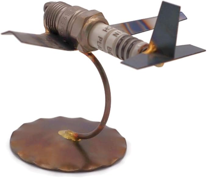 Jet Plane Collectible Handmade Metal Art Figurine, Desk Accessories, Trophy, Boss Gift, Home Office Décor, Airplane