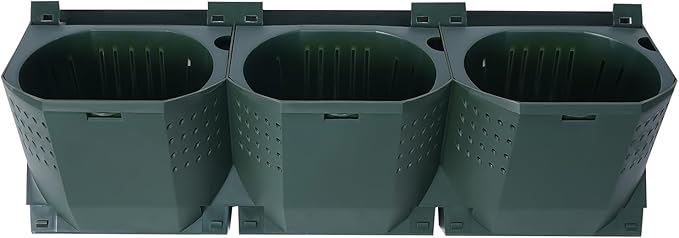 Vertical Wall Planter, Self-Watering Vertical Garden Planter Set with 36 Pots, Stackable Planters Grow Pots with Electronic Timer for Growing Veggies, Fruits, Herbs, Flowers.