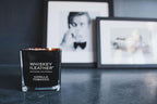 Whiskey & Leather Scented Candle - Speakeasy – Additional Scents and Sizes – 100% Cotton Lead-Free Wick - Luxury Air Freshening Jar Candles - Perfect Home Decor – 16oz