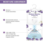 CANAGER Hanging Moisture Absorber, Freesia Moistureproof Hanging Bag，Dehumidifier Bag (8 packs) Hanging Closet Dehumidifier Bags, Moisture Absorb 12.5 oz