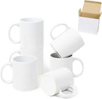 11oz Sublimation Coffee Mug Packed in White Box (24, White)